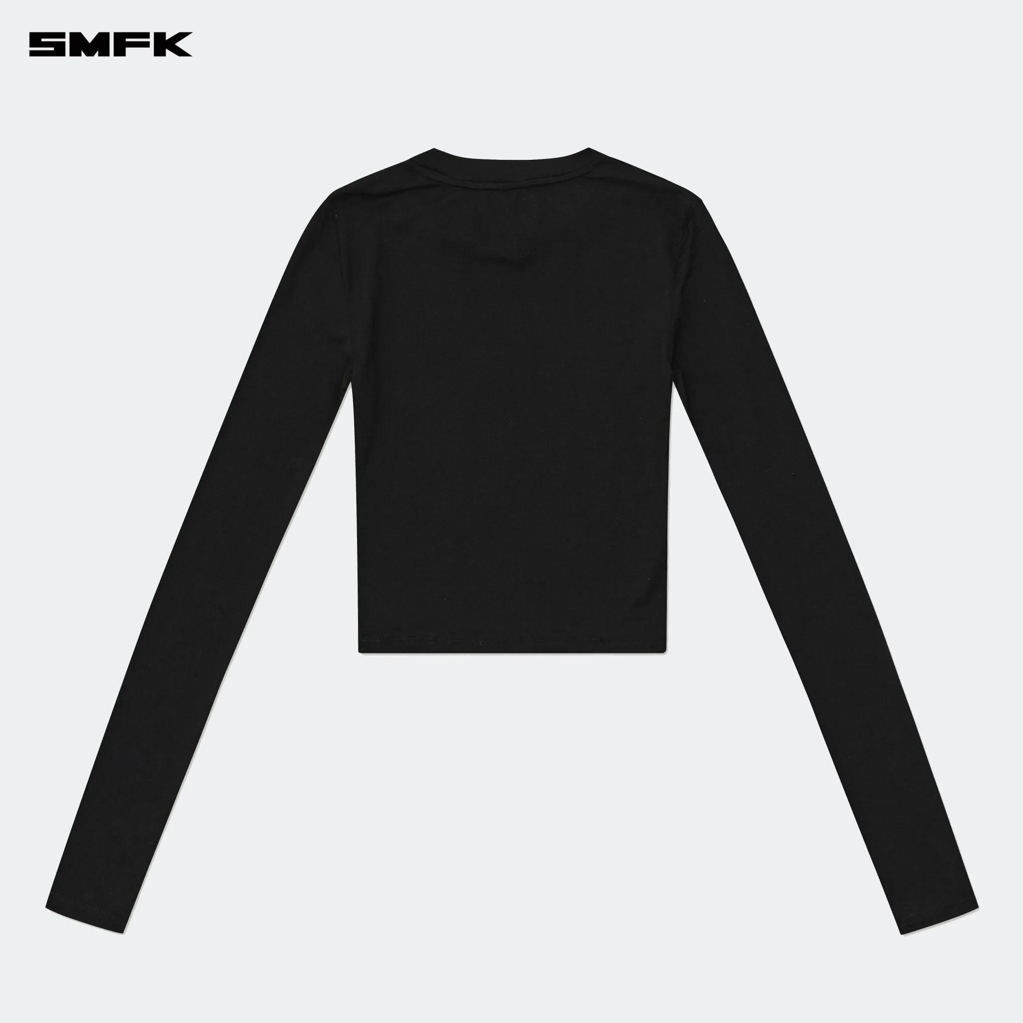 Compass Hug Skin-Tight Fitting Top Black