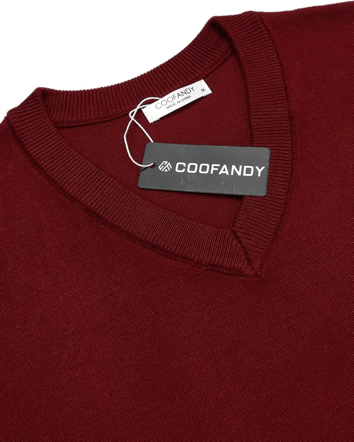 COOFANDY Men's Sleeveless V Neck Pullover Sweater Slim Fit Casual Argyle Sweater Vest
