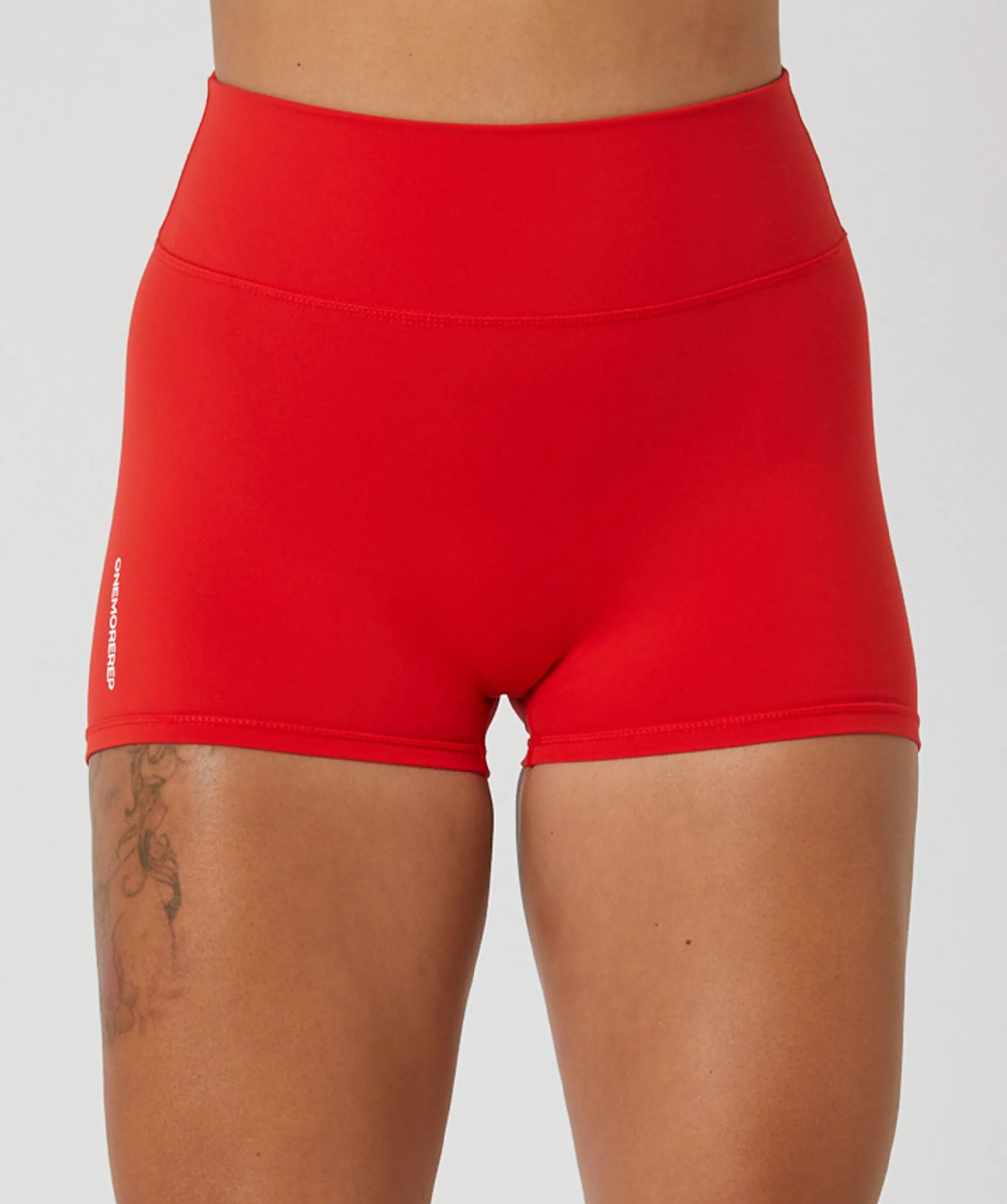 Core Scrunch True Booty Shorts Crimson