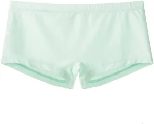 Cotton Boxer Briefs for Men Sexy Low-Waist Underwears Soft Breathable Underpants Seamless Solid Color Boyshort