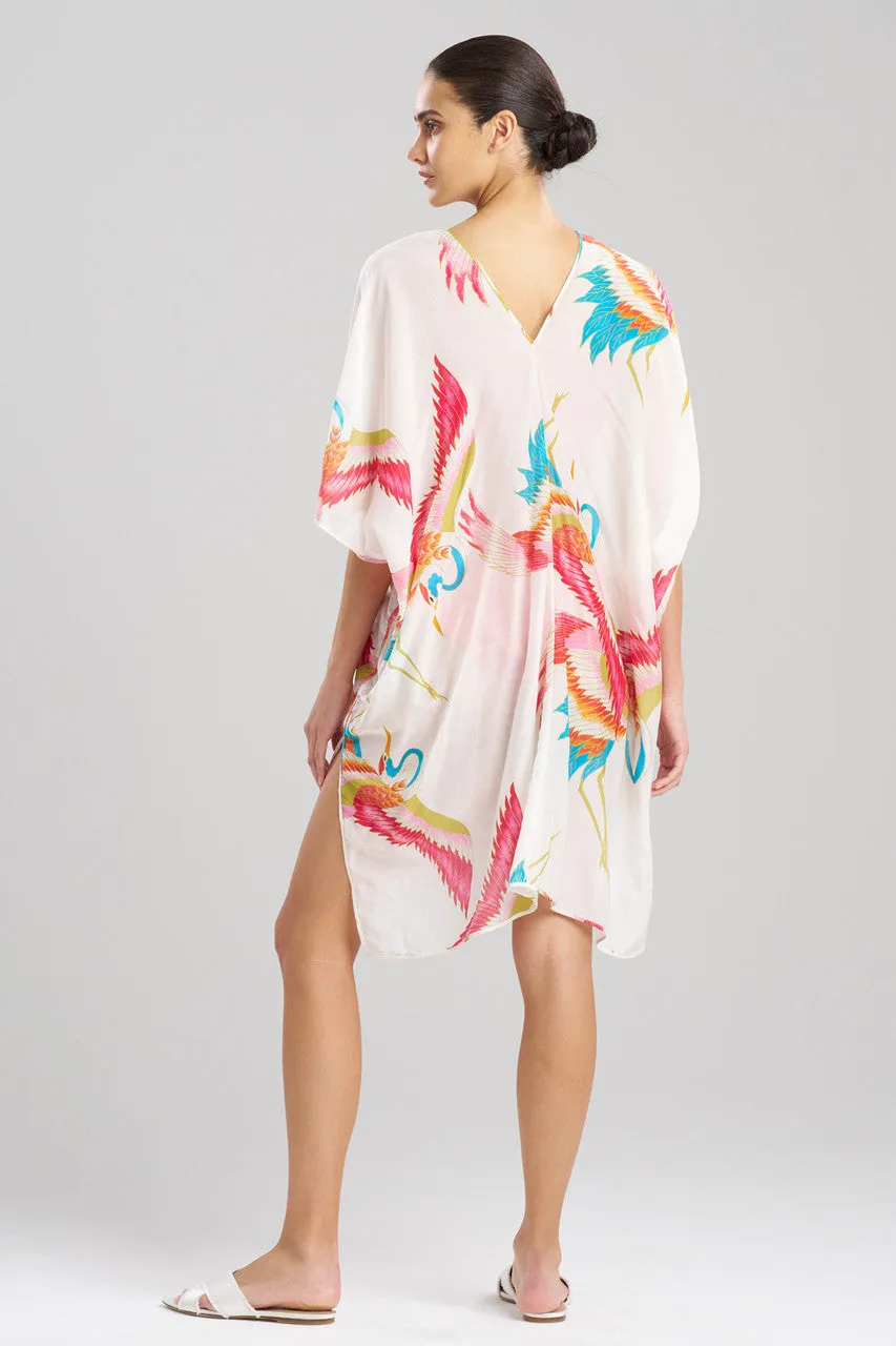 Crane Cotton Silk Sheer Cover-Up