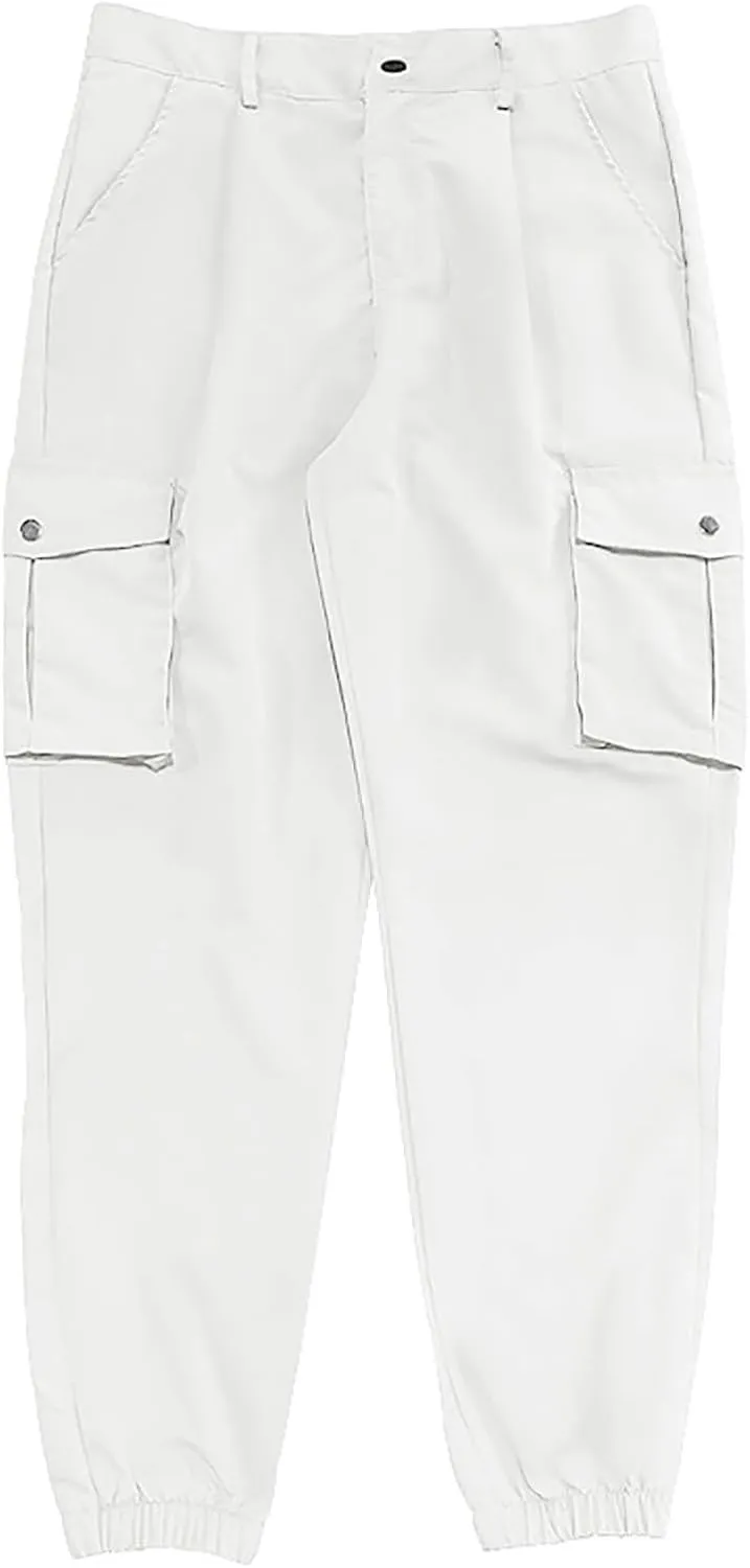 Ctreela Men's Cargo Joggers Pants Casual Sweatpants with Pockets Athletic Tapered Leg Pants Work Pants Tapered Sweatpants