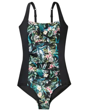 D017124 Kinabalu Floral Design Swimsuit