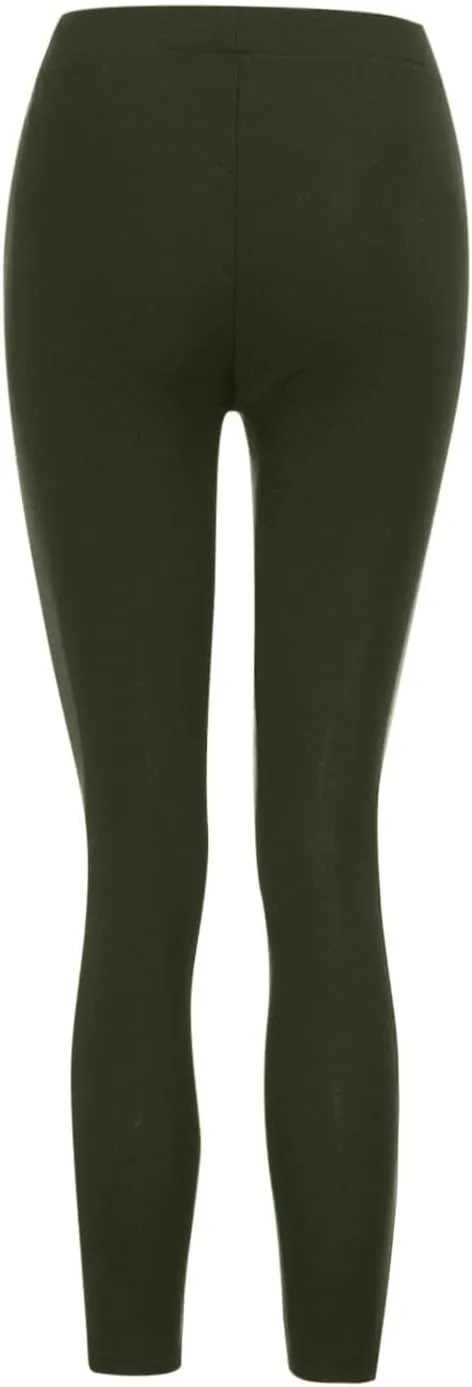 Dademeo Women Skinny Pants High Waisted Stretch Slim Pencil Trousers Ruched Side Zipper Workout Gym Leggings Skinny Tights