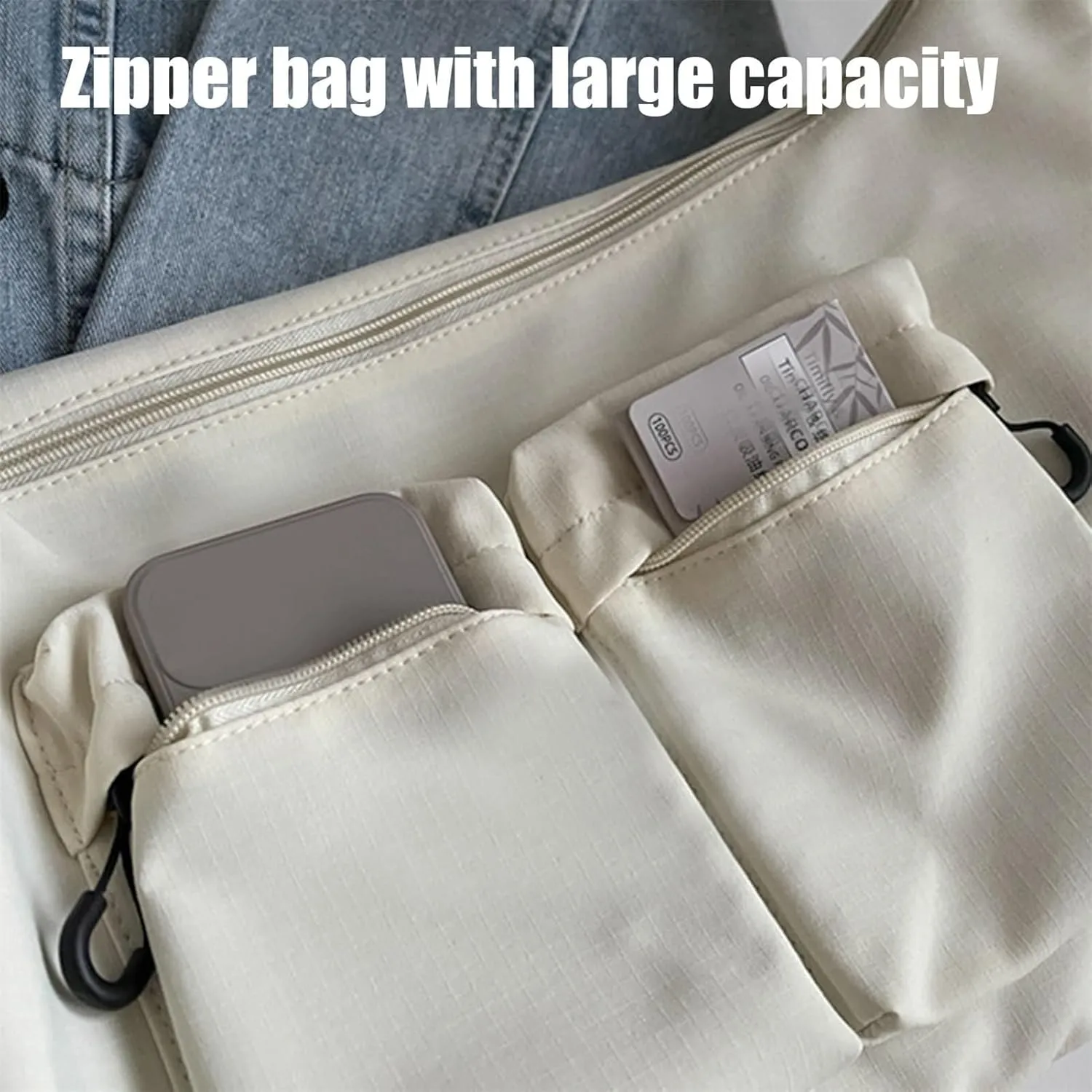 Dallaswind Large Capacity Messenger Bag, 2025 New Vintage Water Resistant Canvas Satchel Couples Casual Crossbody Bag