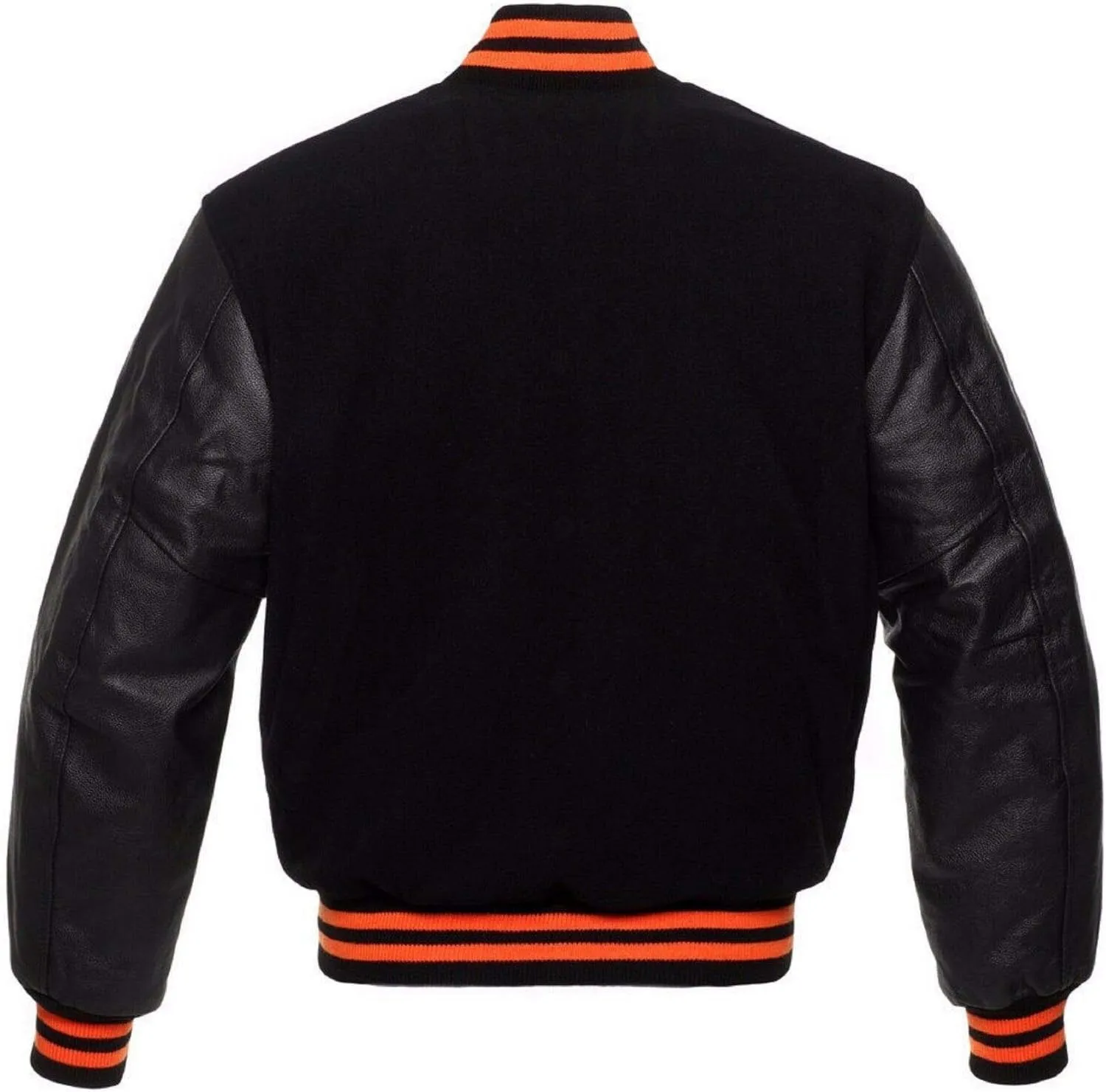 Deckra Boys Varsity Jacket Leather Arms Wool Polyester Quilted Kids/Children Varsity Jacket