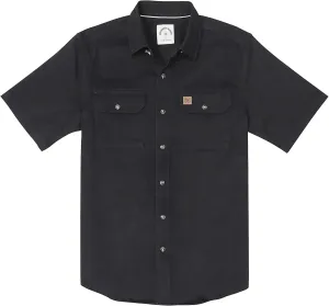 Dubinik?Mens Short Sleeve Button Down Shirts Denim Short Sleeve Shirt Men Two Pocket Western Soft Work Casual Denim Shirt