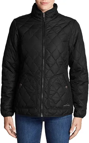 Eddie Bauer Women's Year Round Quilted Field Jacket (Medium