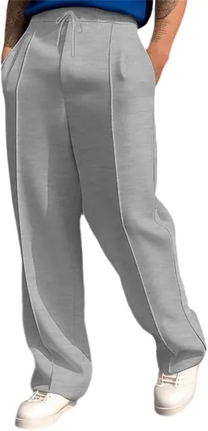 evzosrz Jogger Yoga Sweatpant for Men 2025 Lightweight Drawstring Loose Fit Pants Comfy Lounge Athletic Elastic Waist Trouser