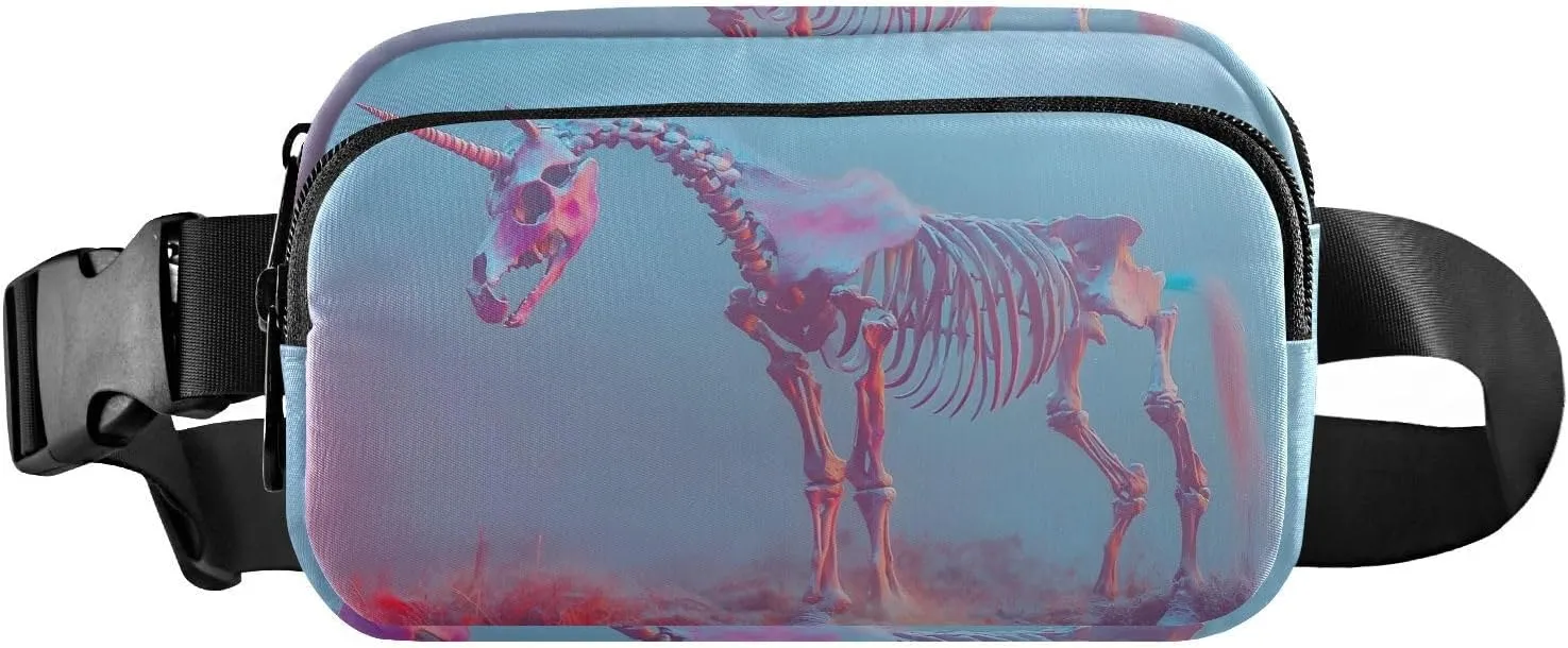 Fantastic Animal Fanny Pack Water Resistant Waist Pack Sling Bag Purse for Women Men Travel Hiking