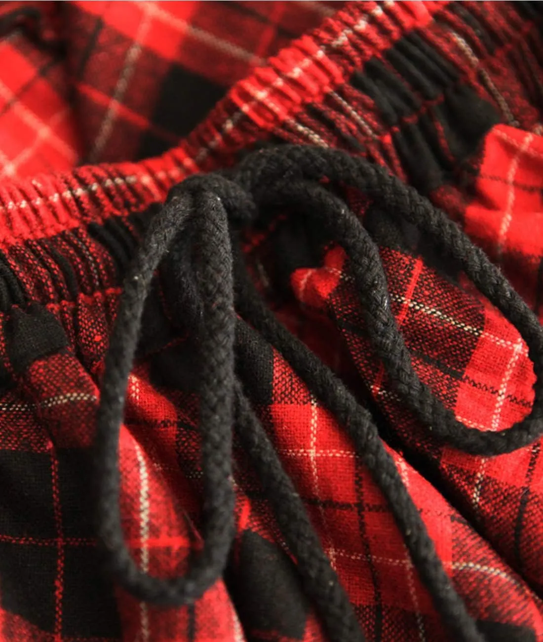 Femiserah Women's Elastic Waist A Line Long Maxi Plaid Wool Skirt Vintage Wool Skirt