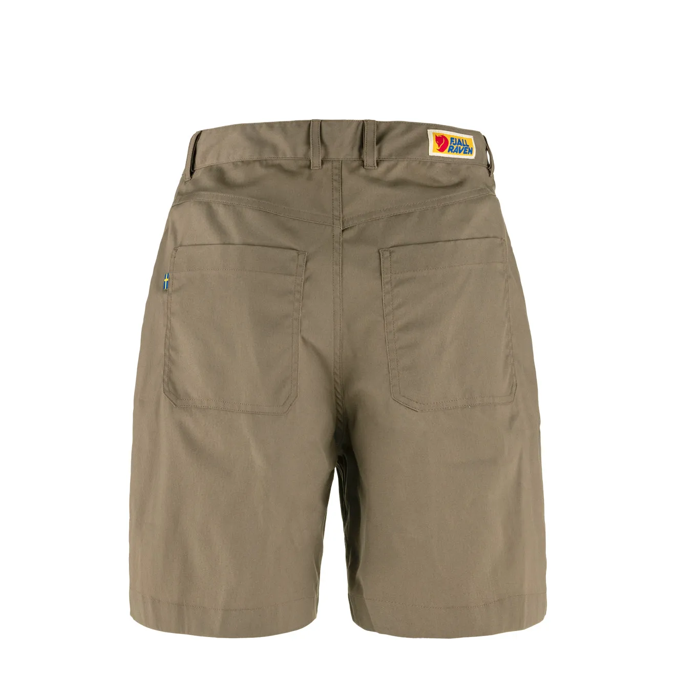 Fjallraven Womens Vardag Shorts Suede Brown