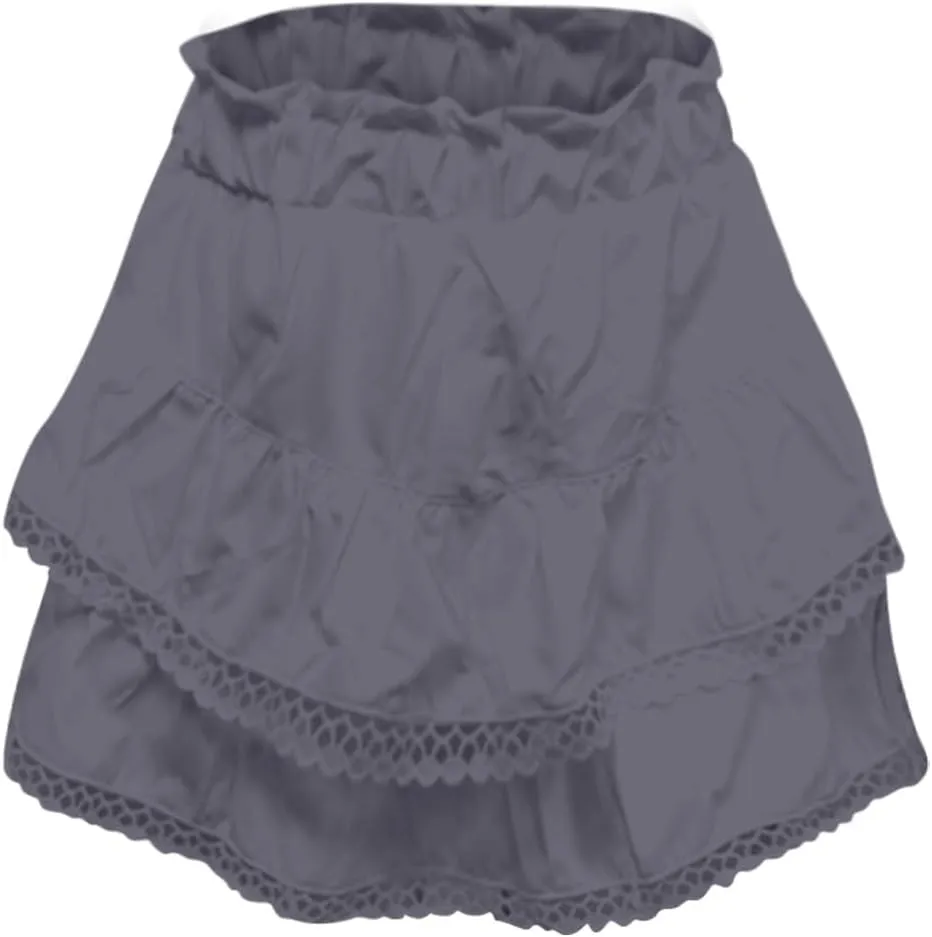 Flowy Shorts for Women Ruffle Skorts Mini Skirts High Waisted Teen Gilrs Tennis Skort Summer Chiffon Boho Skirts