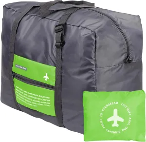 Foldable Travel Duffel Bag Sports Gym Tote Water Resistant Carry on Luggage bag Weekender Overnight Bag