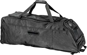 Franklin Sports Traveler Roller - Baseball and Softball - Equipment Bag - Compartment- Black - 1680D Polyester - Water Resistant- Black