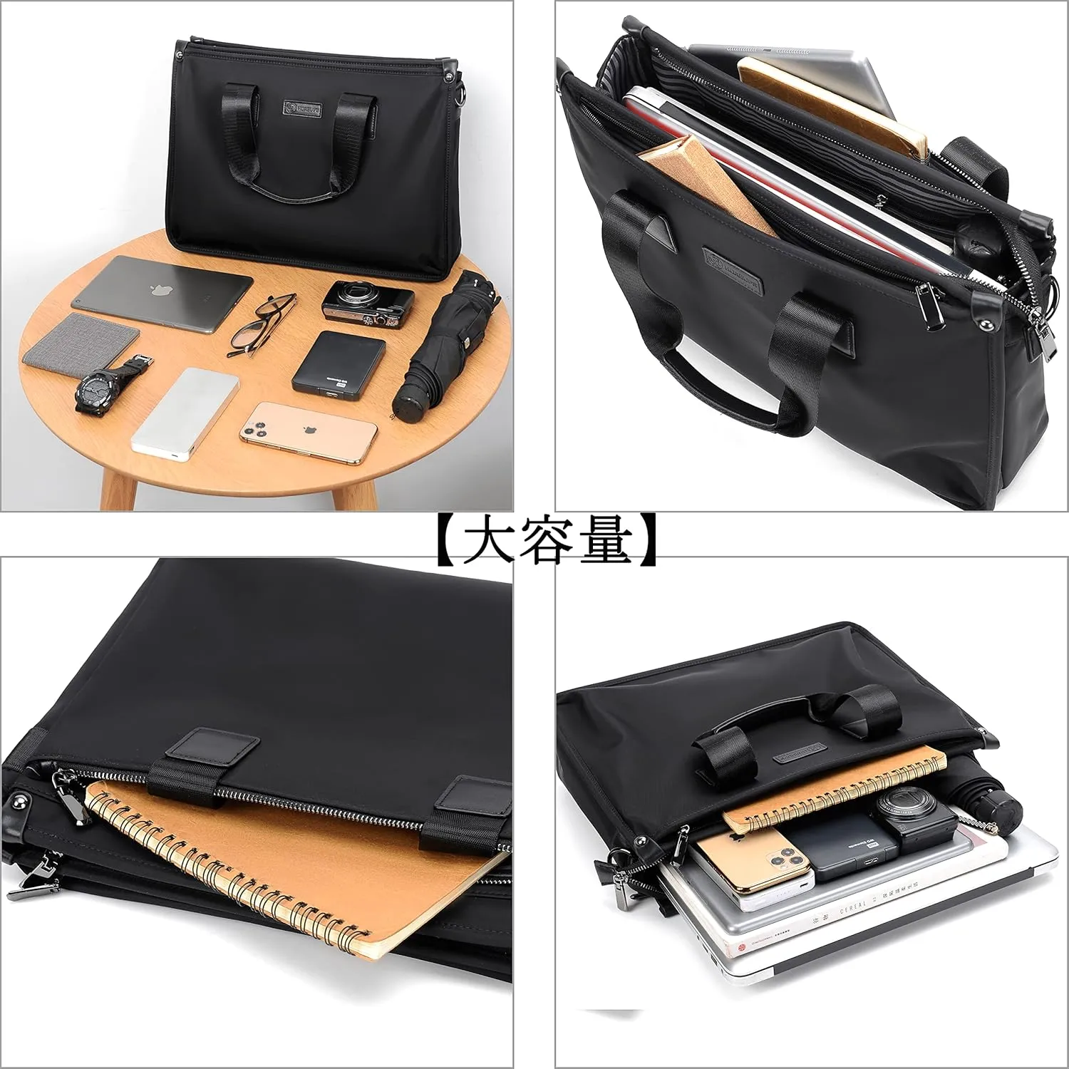 FSD.WG Messenger Bag for Work & Business Travel for Men Waterproof Durable Shoulder Bag