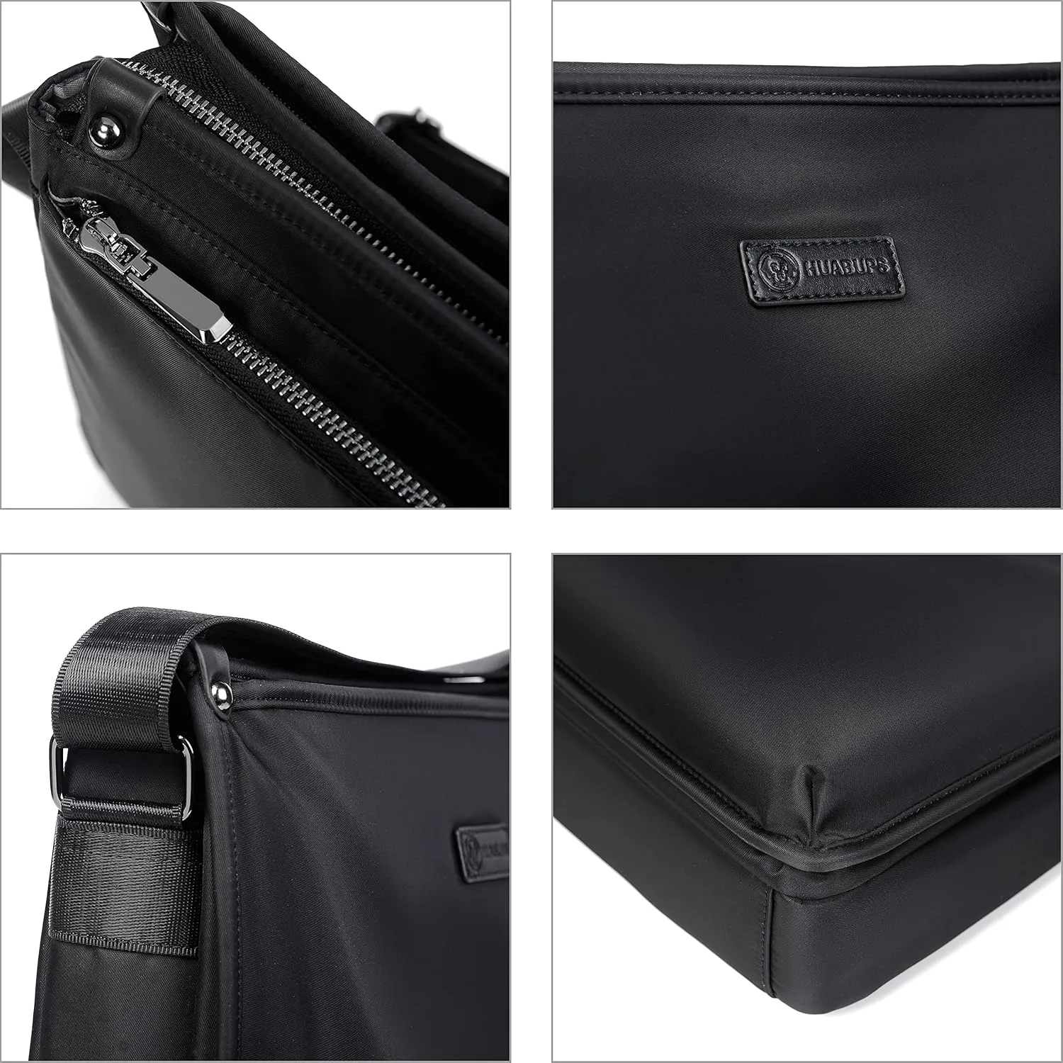 FSD.WG Messenger Bag for Work & Business Travel for Men Waterproof Durable Shoulder Bag