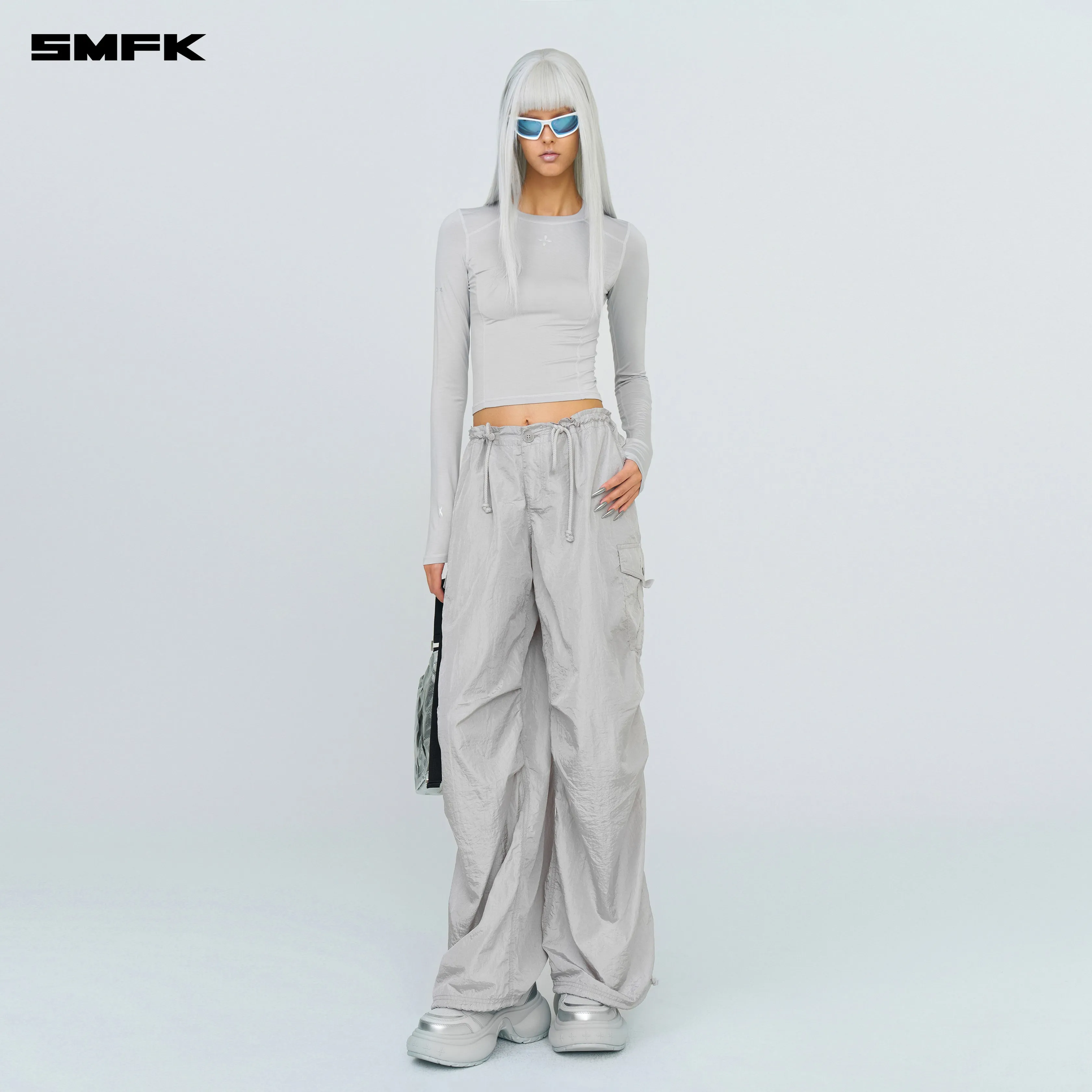 FUTURE X Extreme Sports Skin Top In Gray
