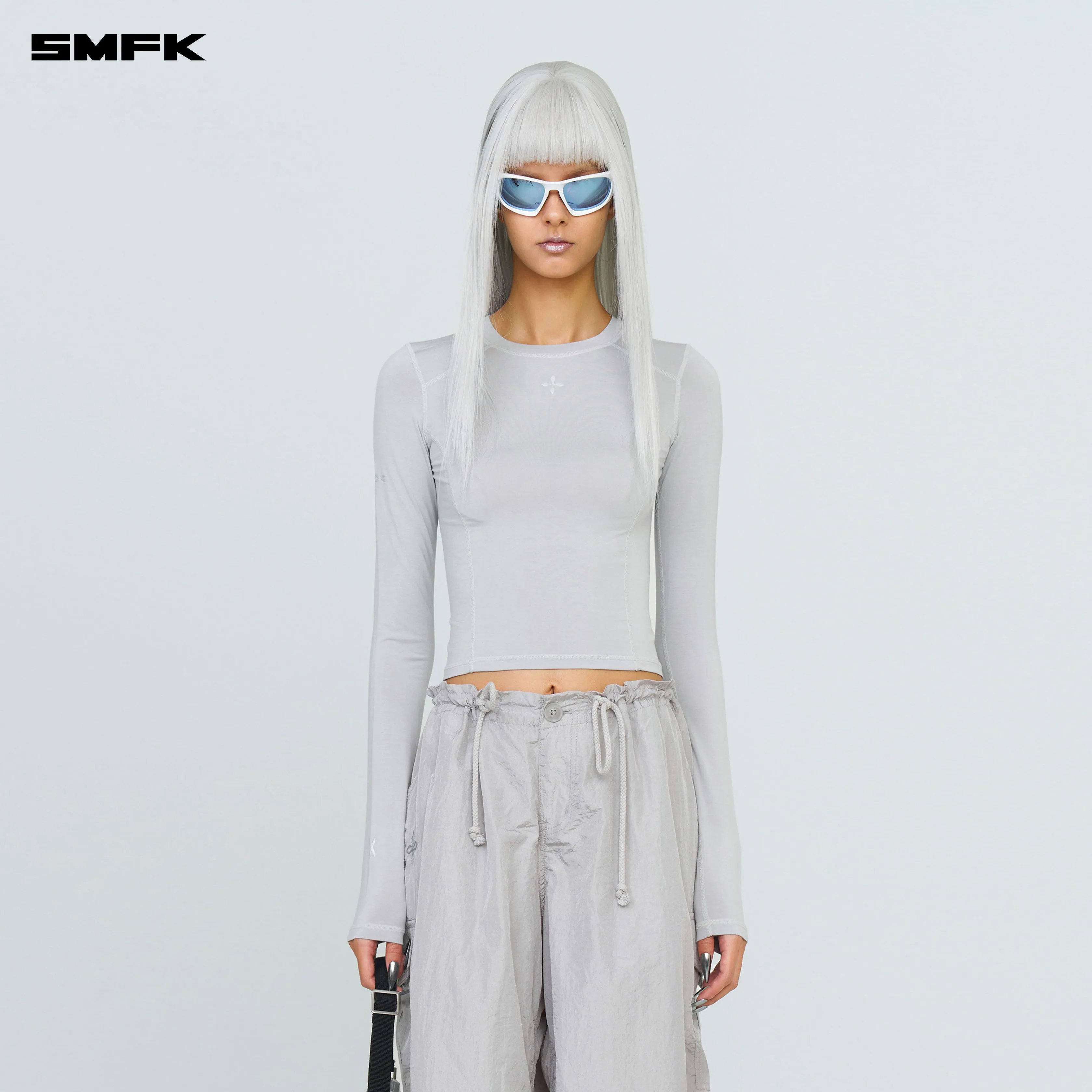 FUTURE X Extreme Sports Skin Top In Gray