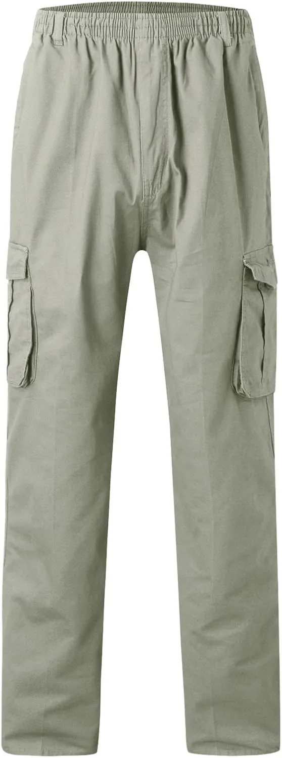 FZVYD Black Pants Men's Relaxed Fit Causal Work Streetwear Baggy Joggers Drawstring Sweatpants with Pockets 2023