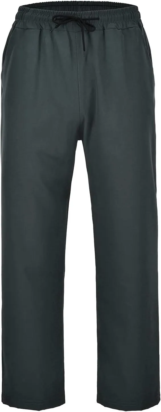 FZVYD Mens Cargo Pants Mens Joggers Cargo Pants Fashion Casual Sweatpants Work Pants Drawstring Loose Trousers with Pockets