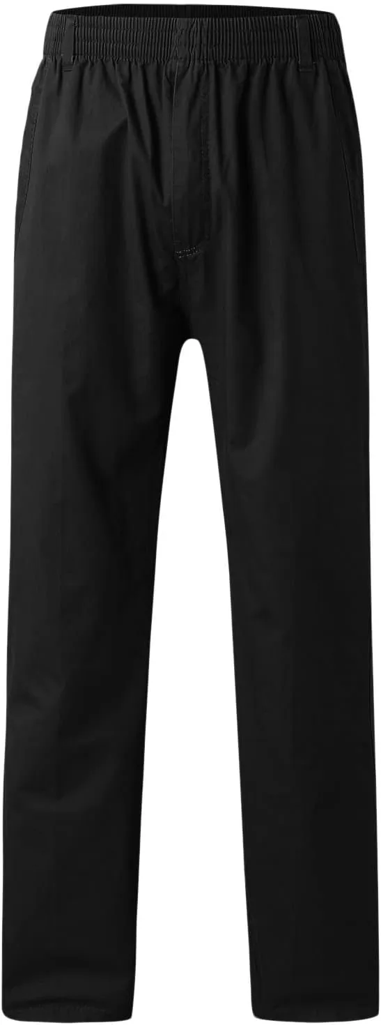 FZVYD Men's Pants Men's Relaxed Fit Causal Work Streetwear Baggy Joggers Drawstring Sweatpants with Pockets 2023