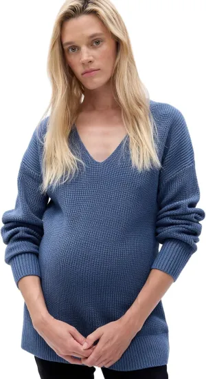 GAP Women's Cotton V-Neck Sweater