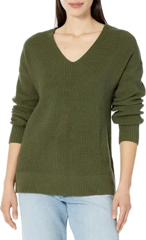 GAP Women's Maternity Cotton V-Neck Sweater