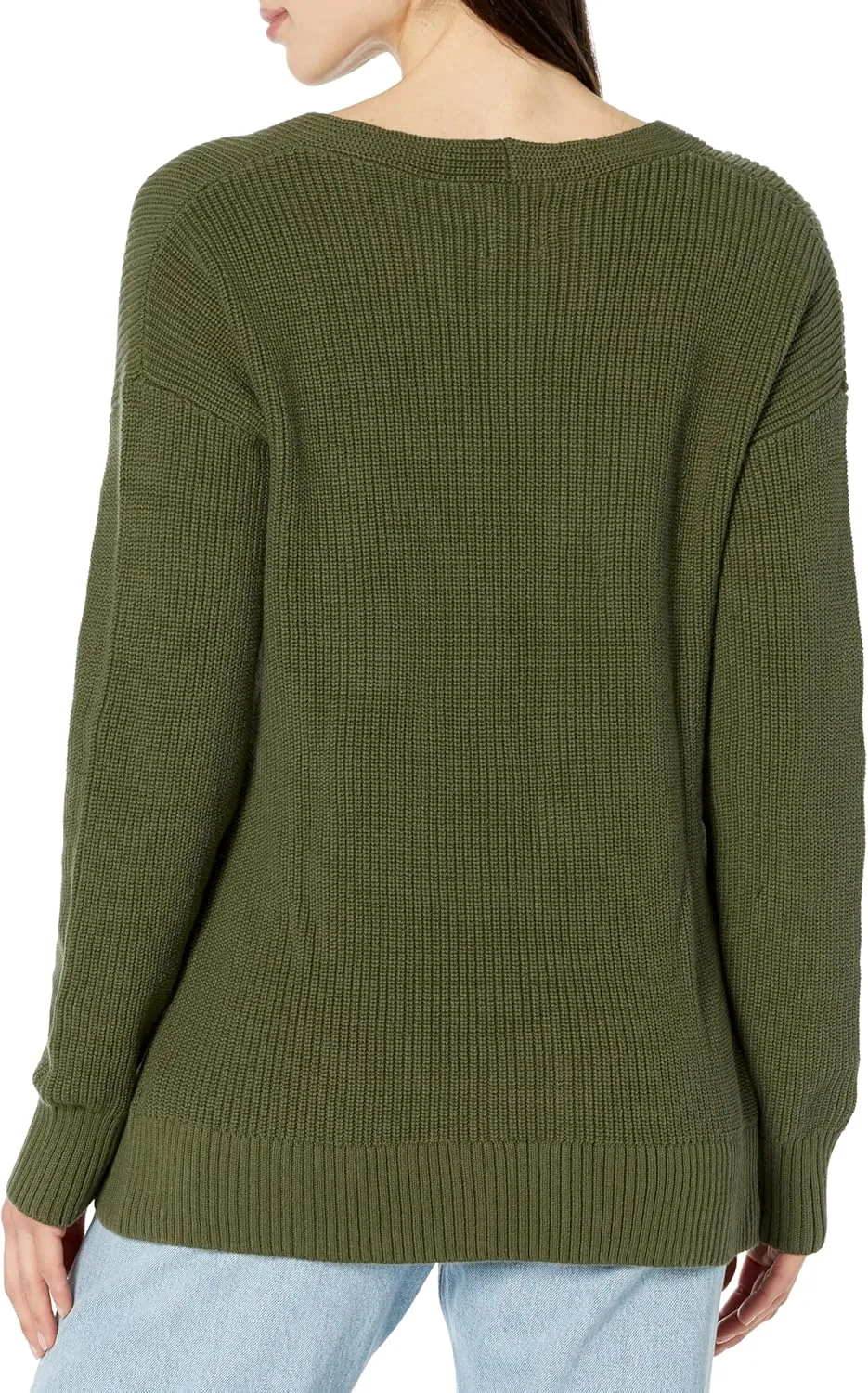 GAP Women's Maternity Cotton V-Neck Sweater