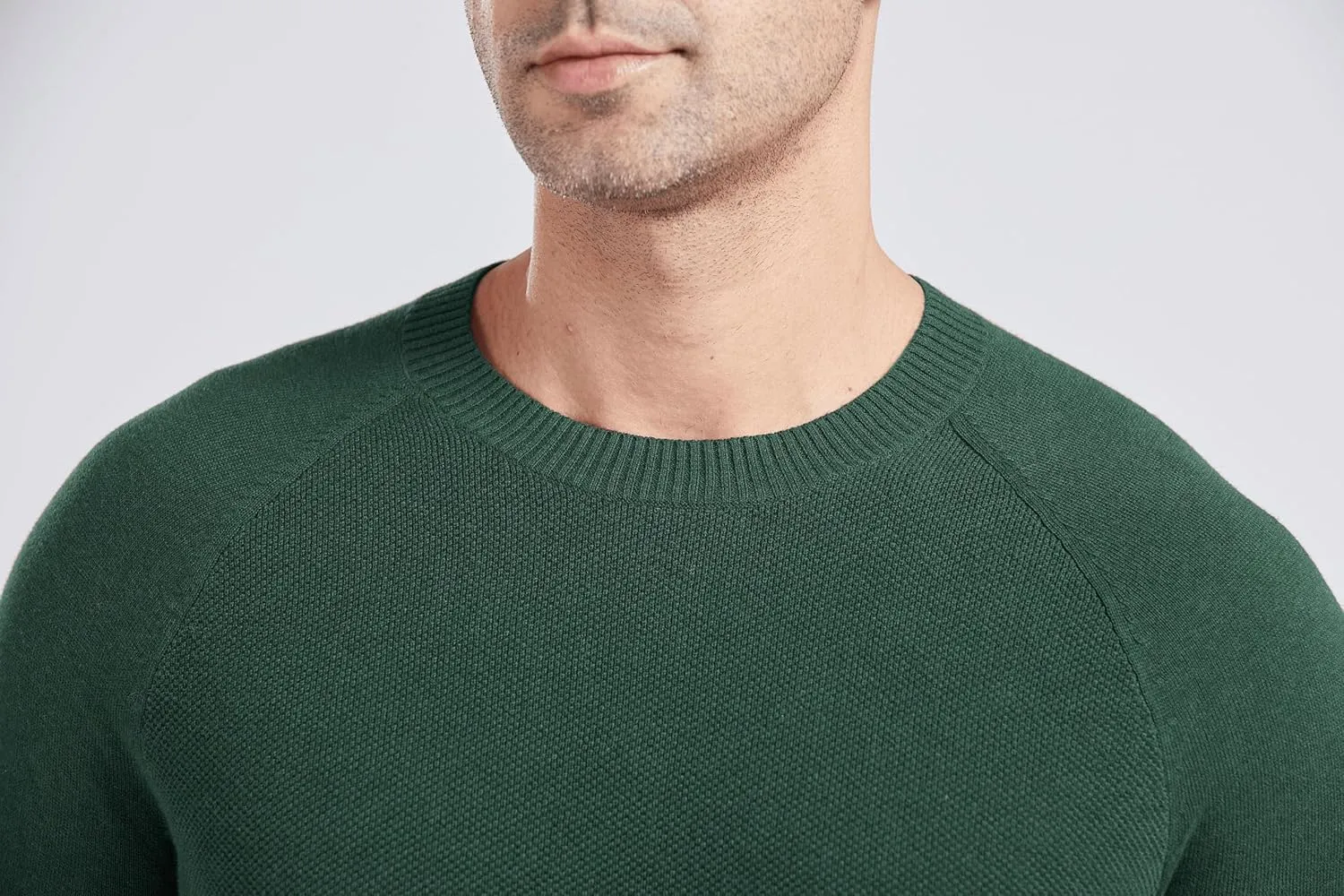 Gilboa Men's 100% Cotton Crewneck Pullover Sweater