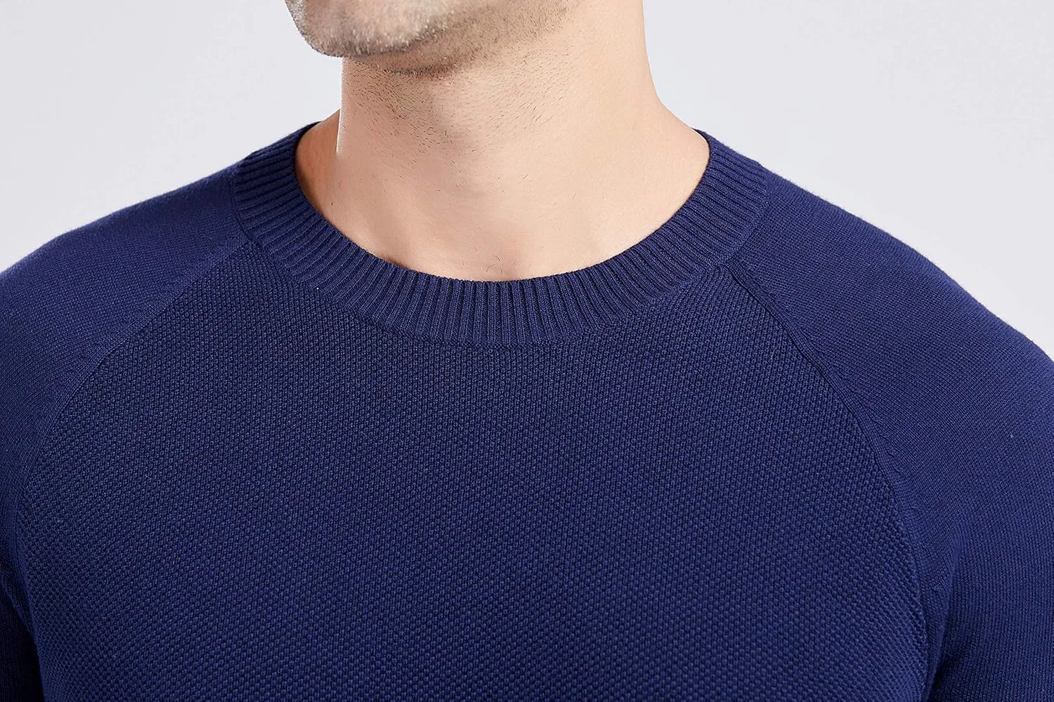 Gilboa Men's 100% Cotton Crewneck Pullover Sweater