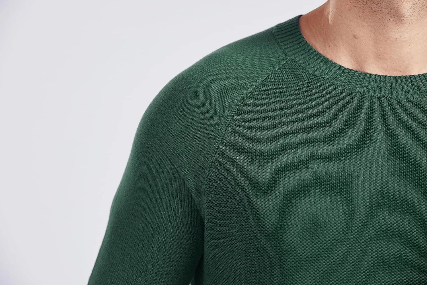 Gilboa Men's 100% Cotton Crewneck Pullover Sweater