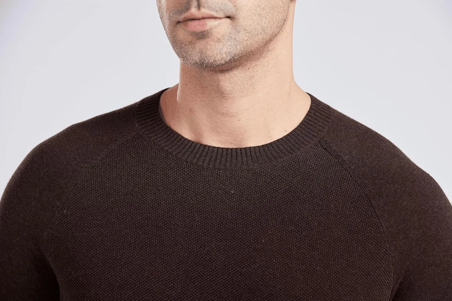 Gilboa Men's 100% Cotton Crewneck Pullover Sweater