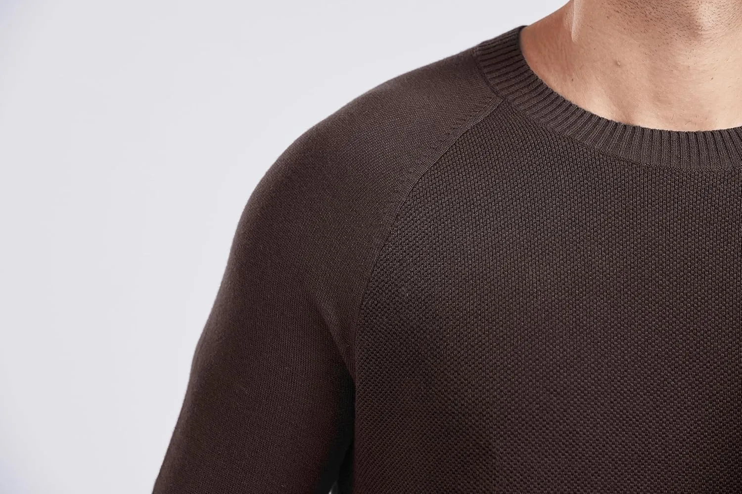 Gilboa Men's 100% Cotton Crewneck Pullover Sweater