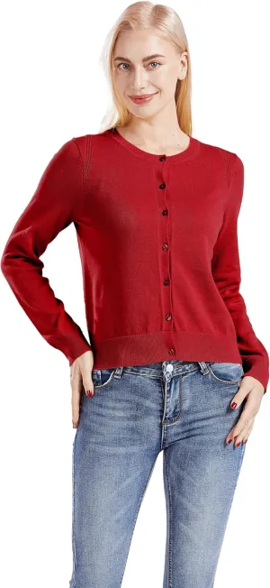 Gilboa Women's 100% Cotton Cardigan Sweater