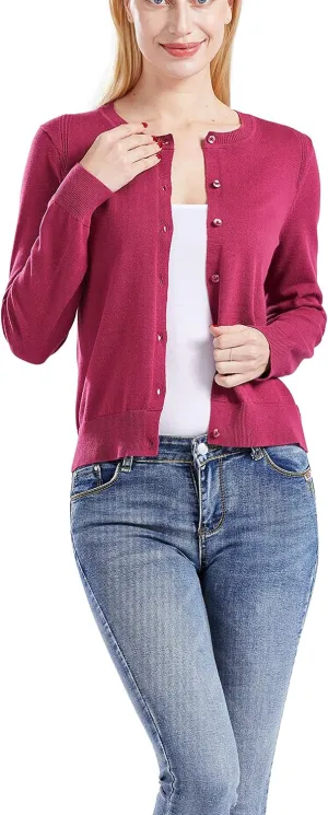 Gilboa Women's 100% Cotton Cardigan Sweater