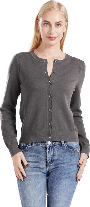Gilboa Women's 100% Cotton Cardigan Sweater