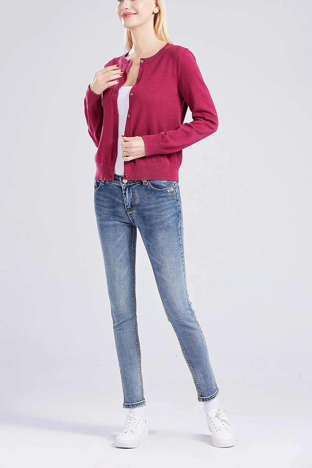 Gilboa Women's 100% Cotton Cardigan Sweater