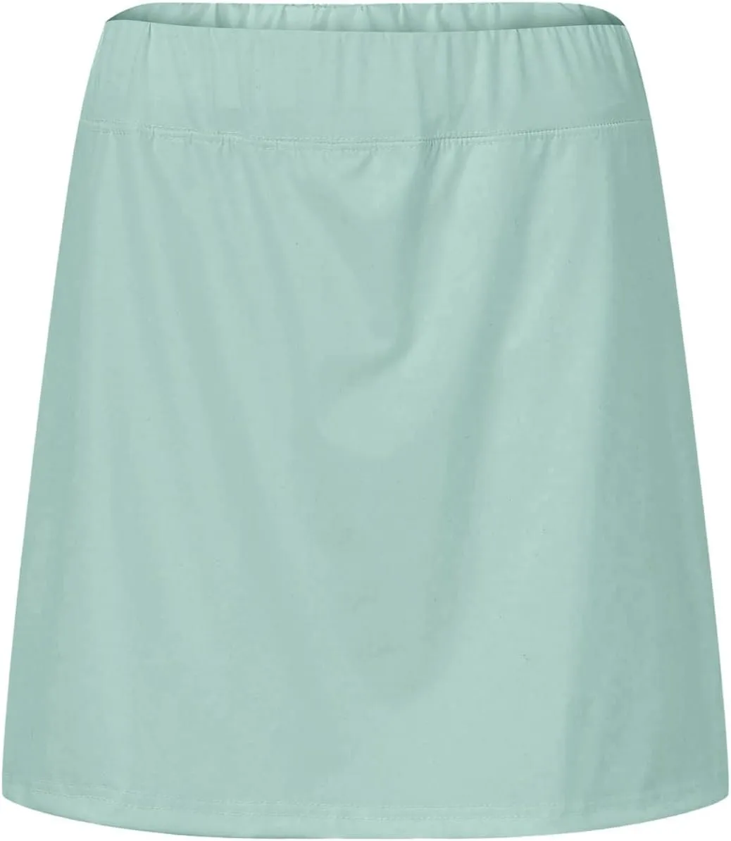Girls Poodle Skirt Womens Casual Solid Tennis Skirt Yoga Sport Active Skirt Shorts Skirt Plaid Skirts Girls