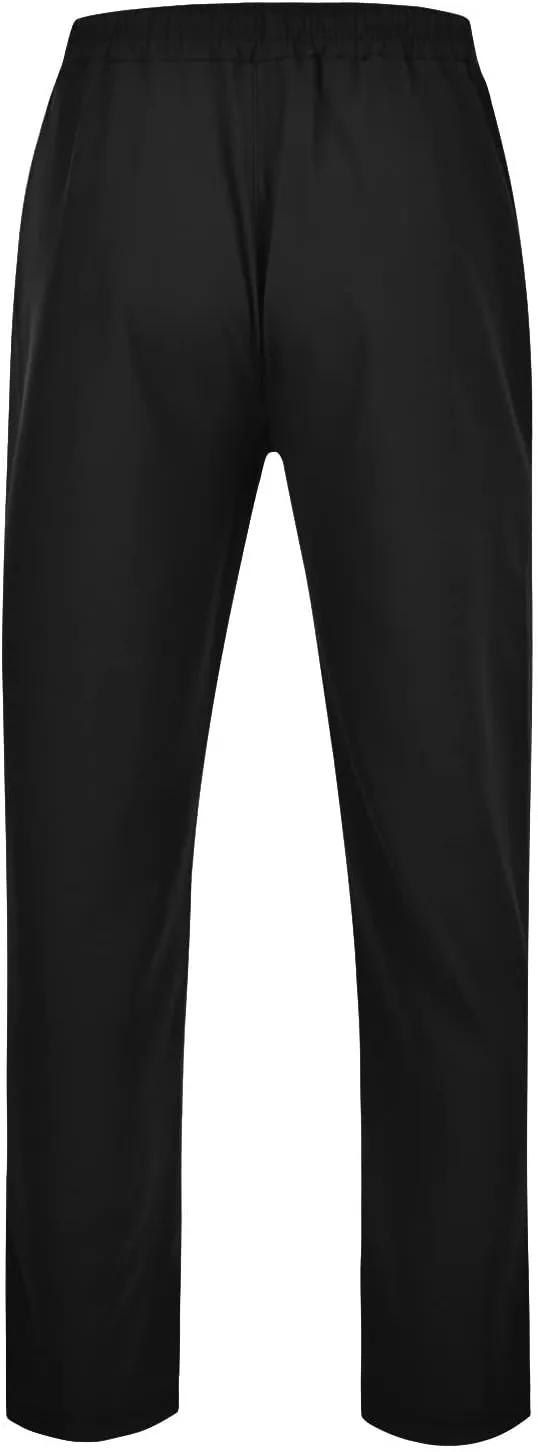 Glidepants for Men, Quick Dry Pull-On Stretch Pants, Men's Summer Glide Solid Color Slim Fit Lightweight Jogging Pants