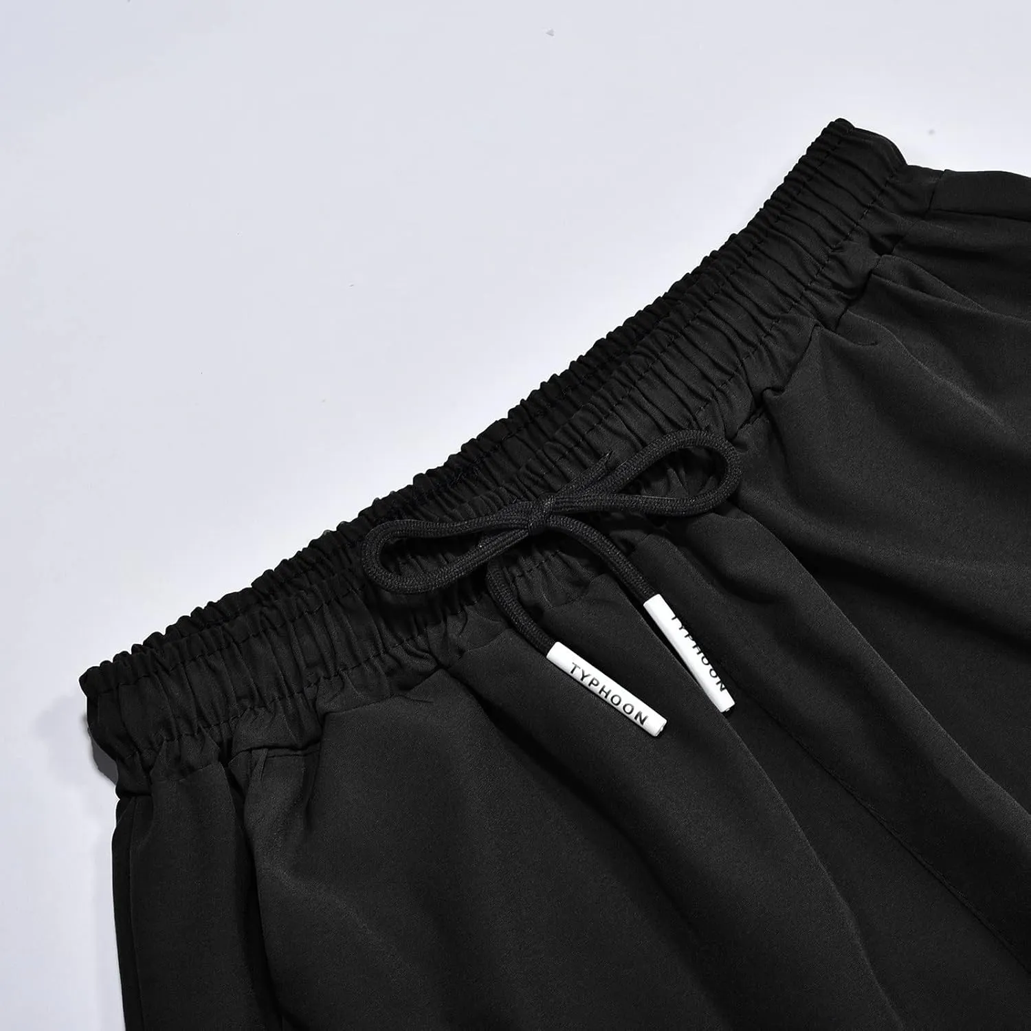 Glidepants for Men, Quick Dry Pull-On Stretch Pants, Men's Summer Glide Solid Color Slim Fit Lightweight Jogging Pants