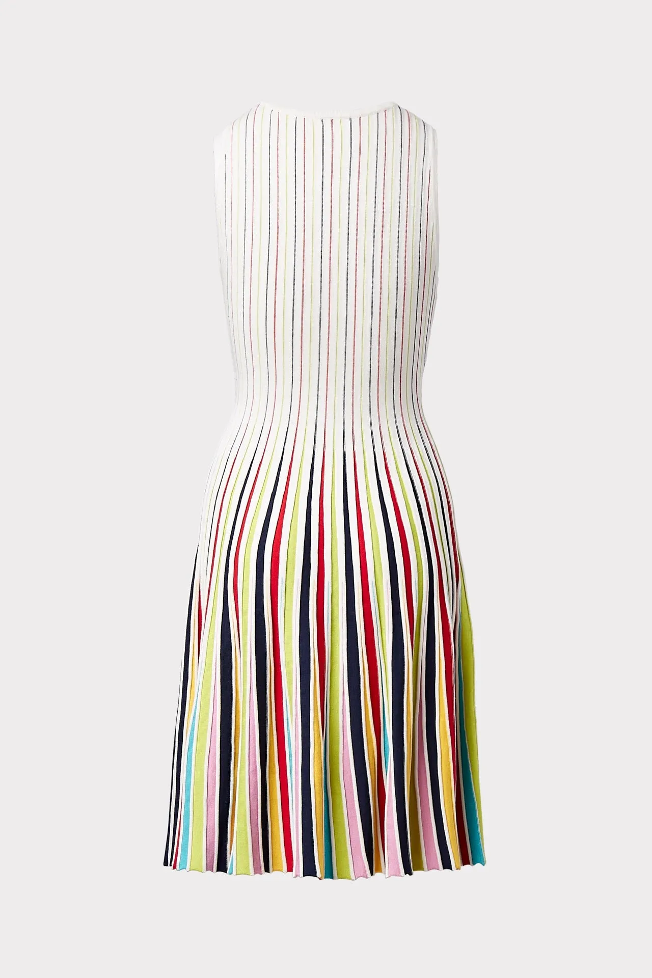 Godet Stripe Fit & Flare