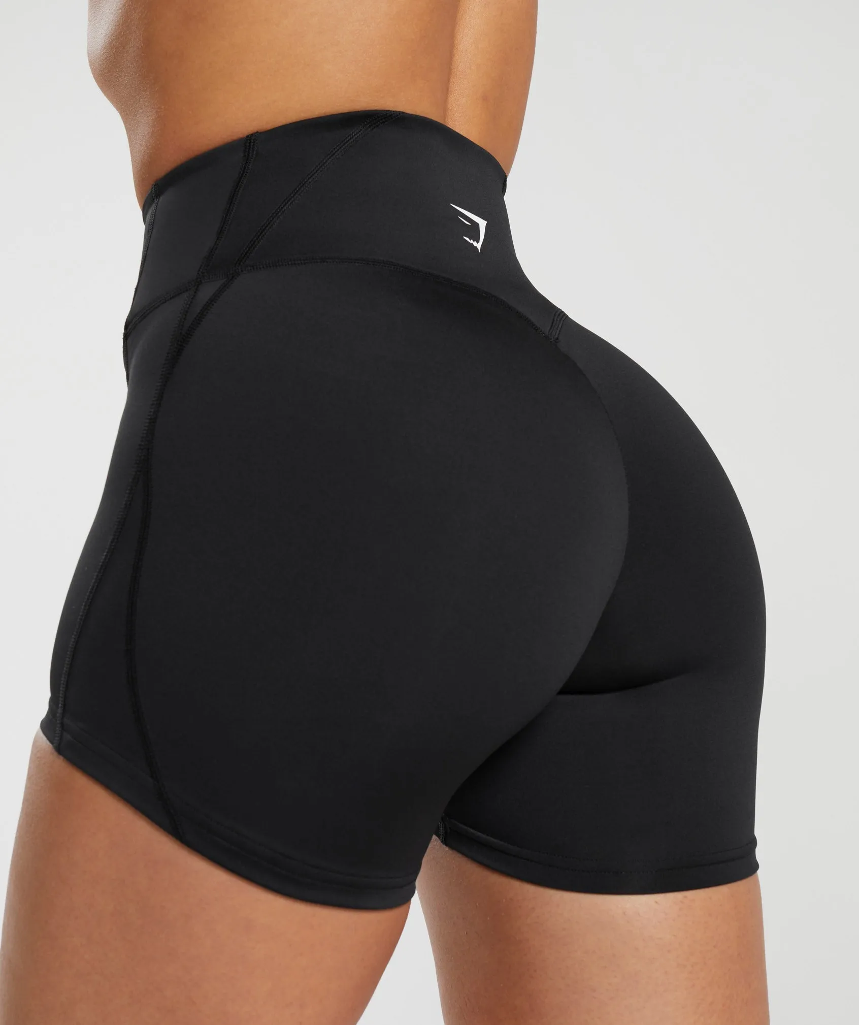 GS Power High Rise Shorts - Black