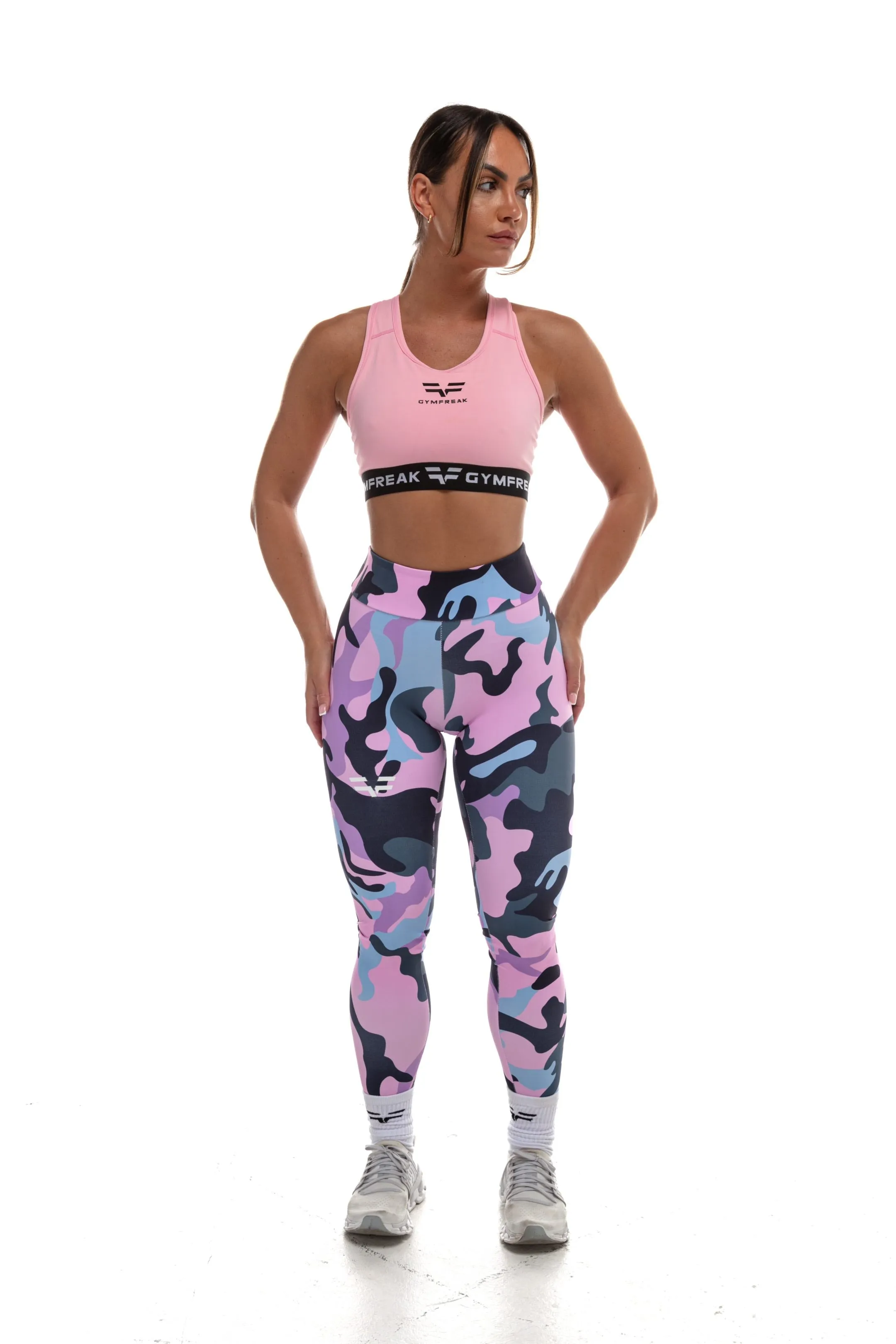 GymFreak Womens Pro Bra - Pink