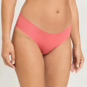 Hanro Invisible Cotton Midi Briefs In Porcelain Rose