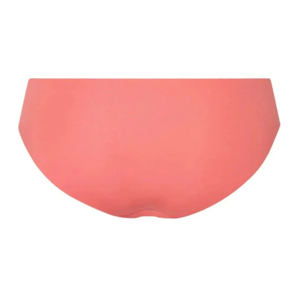 Hanro Invisible Cotton Midi Briefs In Porcelain Rose