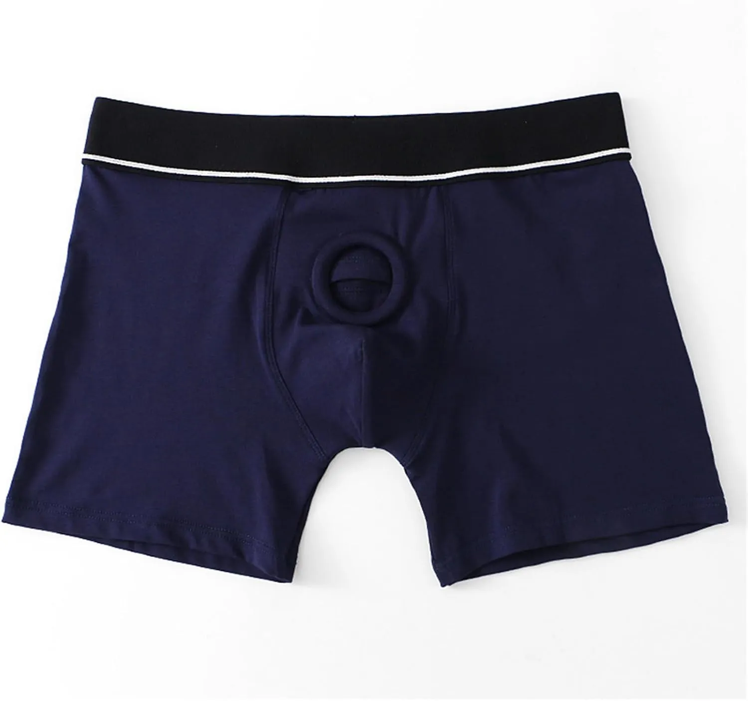 Harness Pants Strapless Underpants for Men Women Unisex Sexy Open Front Underwear Cut Out Boxer Briefs Trunks Panties
