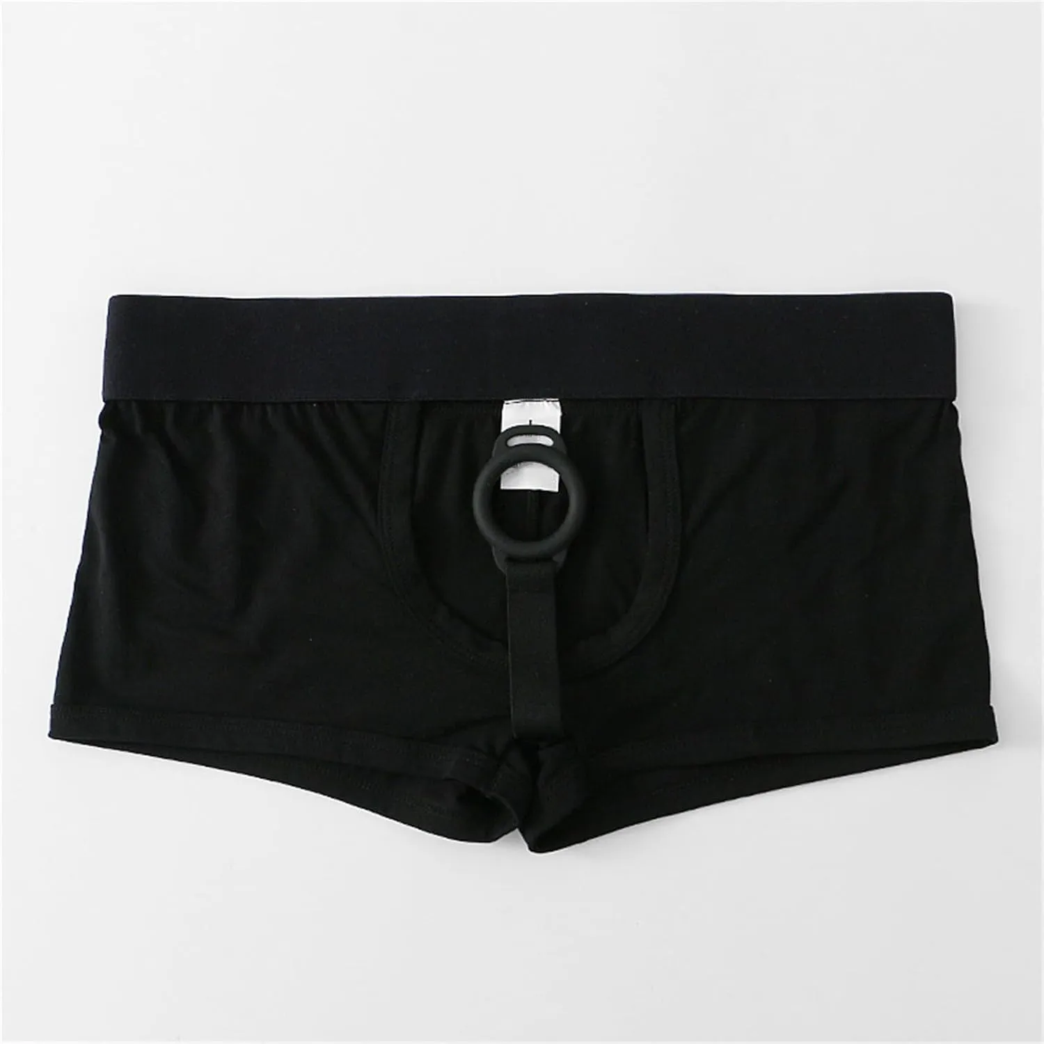 Harness Pants Strapless Underwear Men Women Couples Sexy Harness Panties Hollow Out Open Front Boxer Briefs Underpants
