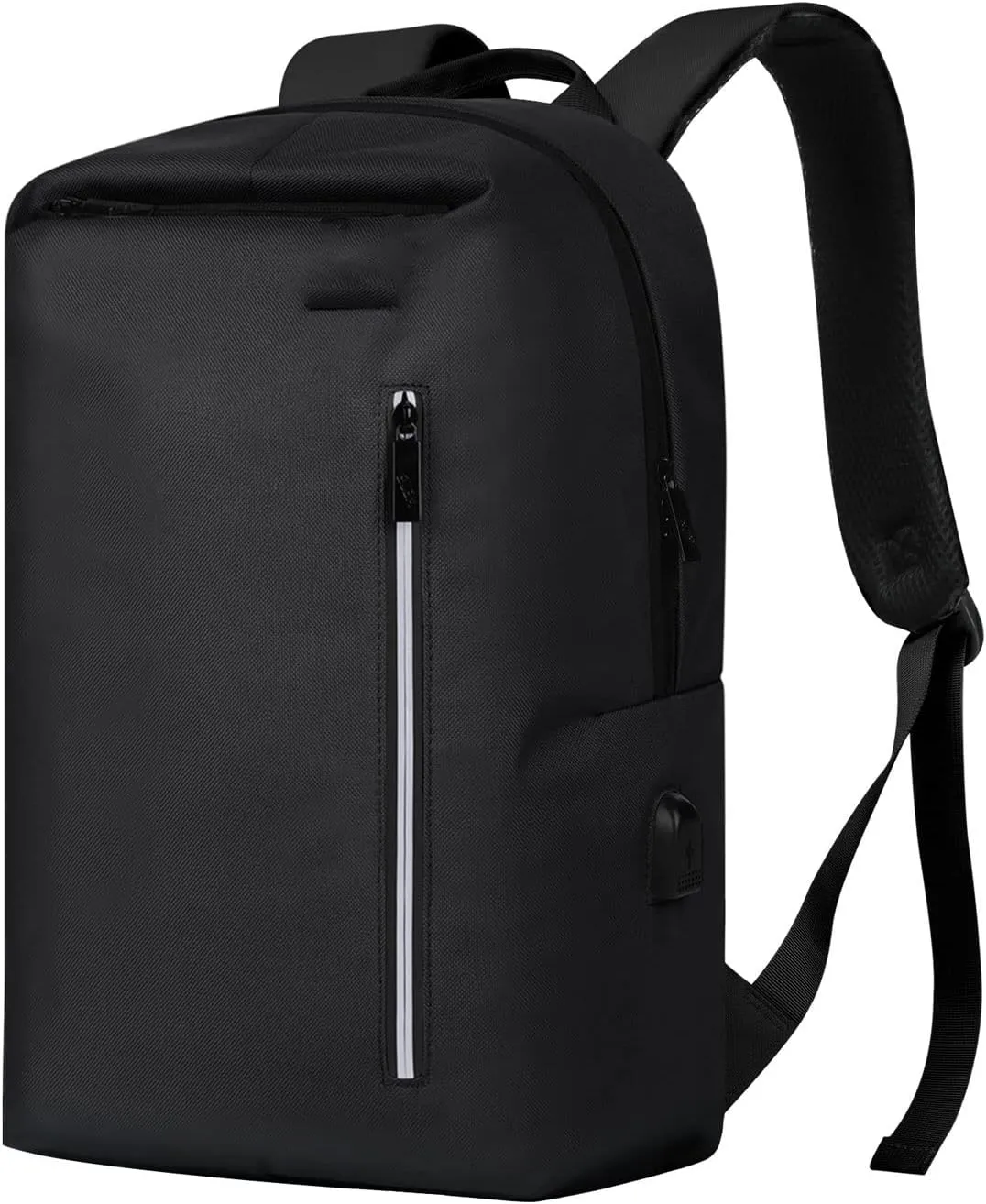 Hiking Backpack Laptop Backpack Business Travel Backpack Gift Charging Port Slim Durable Gray