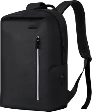 Hiking Backpack Laptop Backpack Business Travel Backpack Gift Charging Port Slim Durable Gray